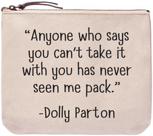 Load image into Gallery viewer, Dolly Parton Quote Everyday Bag

