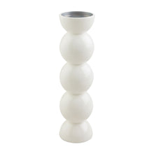 Load image into Gallery viewer, White Lacquer Candlestick
