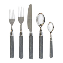 Load image into Gallery viewer, Vietri Albero Oak Flatware Five-Piece Place Setting
