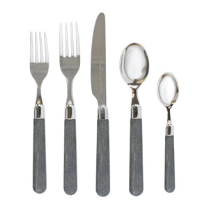 Vietri Albero Oak Flatware Five-Piece Place Setting