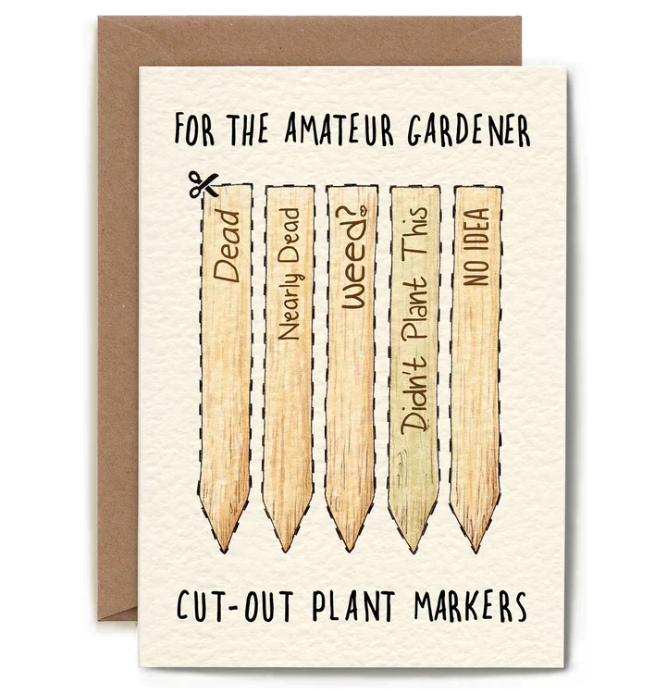 Amateur Gardener Card