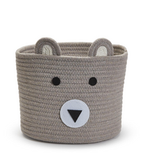 Load image into Gallery viewer, Animal Hand-Crafted Rope Baskets

