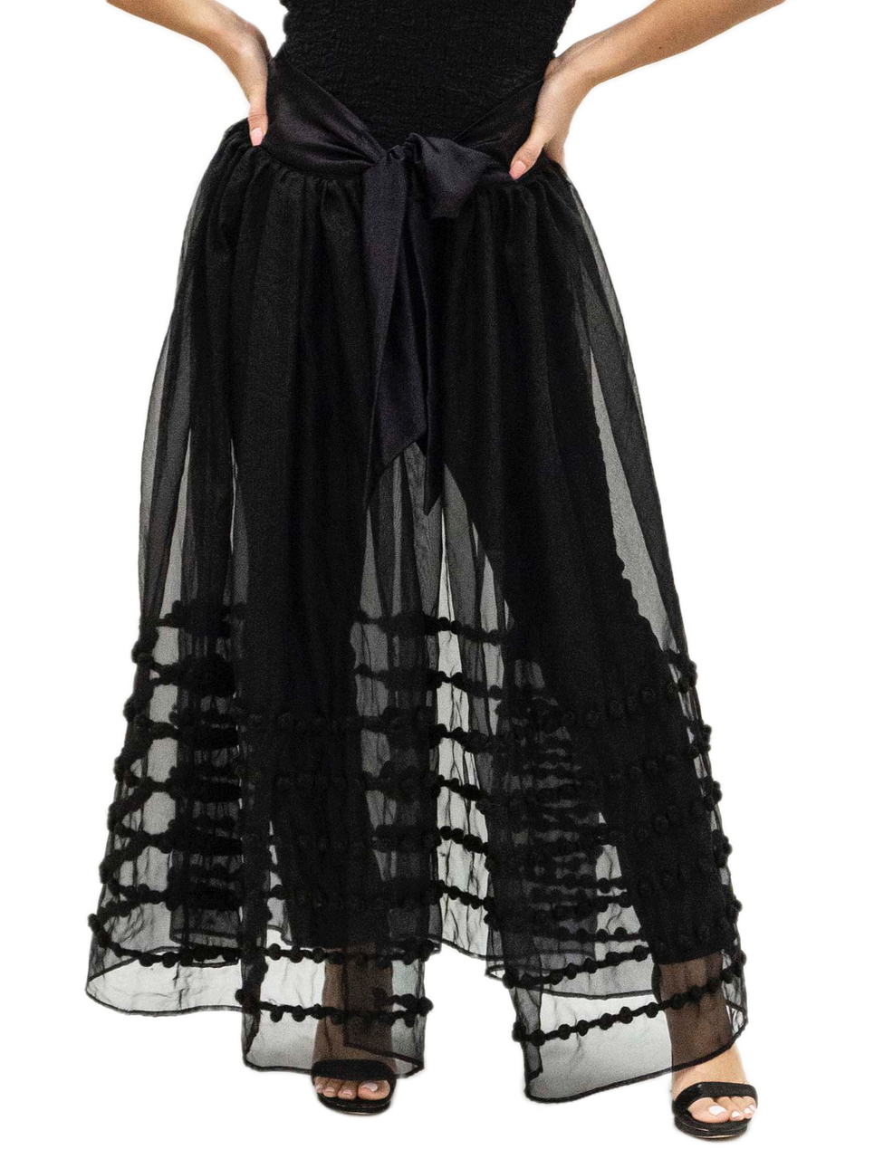 Antoinette Black Skirt