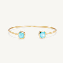 Load image into Gallery viewer, Dean Davidson Gold Monterey Twist Cuff - Iridescent Turquoise
