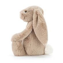 Load image into Gallery viewer, Jellycat Bashful Beige Plush Bunny side view 

