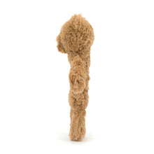 Load image into Gallery viewer, side view of the Jellycat Bartholomew Bear Ring Rattle
