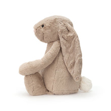 Load image into Gallery viewer, Jellycat Bashful Beige Plush Bunny side view 
