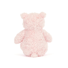 Load image into Gallery viewer, Pink Jellycat Leola Bear back view
