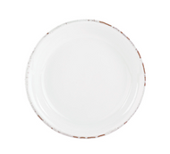 Vietri Bianco Salad Plate - White