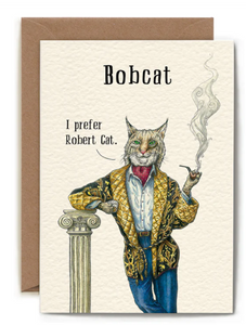 Bobcat Greeting Card