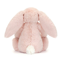 Load image into Gallery viewer, Jellycat Blossom Blush Bunny 'Cherry' back view showing white tail
