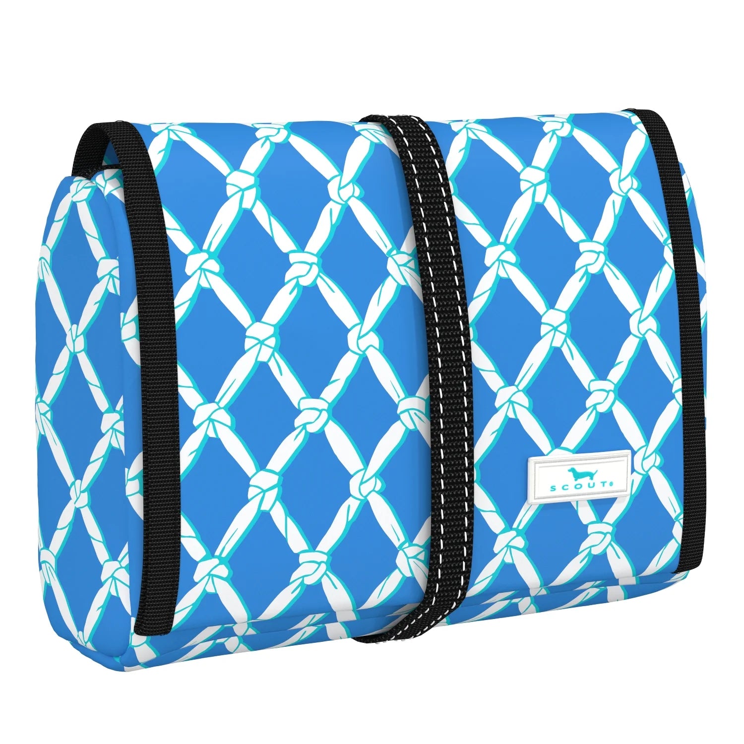 Scout Beauty Burrito Hanging Toiletry Bag Nothin But Net AGAPANTHUS