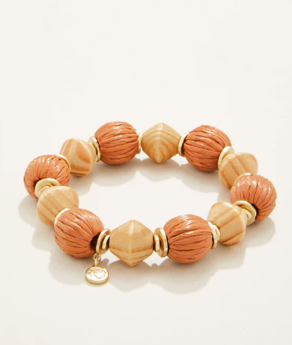 Spartina 449 Bahia Stretch Bracelet Brown