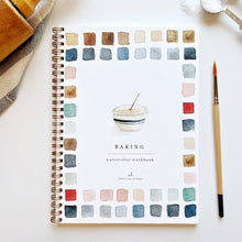 Load image into Gallery viewer, Cover of Baking Watercolor Workbook
