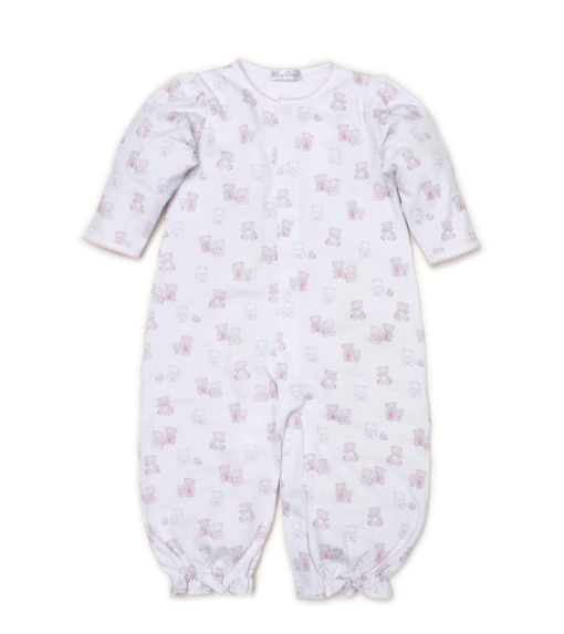 Bear-y-Cute Dot Conversion Gown - Pink