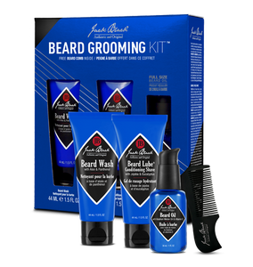 box and items in the Jack Black Beard Grooming Kit Beard Grooming Kit