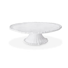 Load image into Gallery viewer, Beatriz Ball VIDA Alegria Pedestal Cake Plate White
