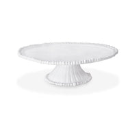 Beatriz Ball VIDA Alegria Convertible Pedestal Cake Plate White