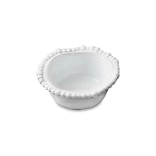 Load image into Gallery viewer, small white bowl with beaded rim sitting on a white background
