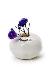 Load image into Gallery viewer, Small Vase in Matchbox with Flowers
