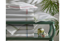 Load image into Gallery viewer, Amara Triple Pearl sheets stacked to show color options 
