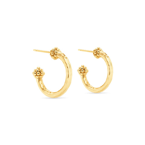 Berry Slice Small Hoop Earrings