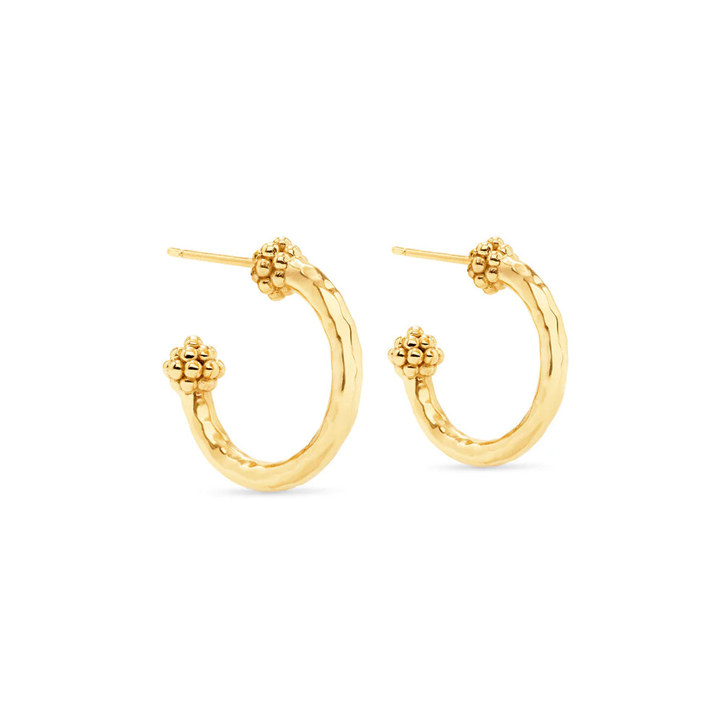 Berry Slice Small Hoop Earrings