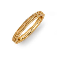 Load image into Gallery viewer, Capucine de Wulf Berry Vine Hinged Bangle, S/M - Gold
