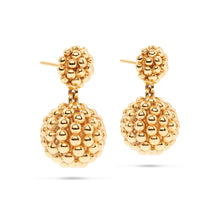 Load image into Gallery viewer, Capucine de Wulf Berry Double Drop Earrings - Gold
