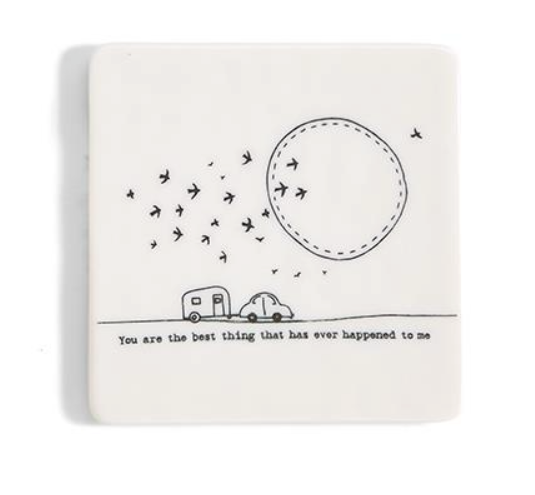 Good Friends Square Shape Coasters