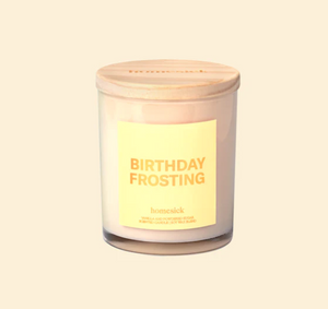 Birthday Frosting Candle - Vanilla & Powdered Sugar