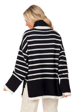 Load image into Gallery viewer, Black Dunn Striped Sweater
