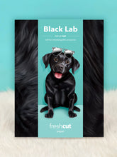 Load image into Gallery viewer, Black Lab Pop-Up Greeting Card
