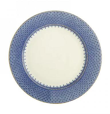 Blue Lace Dessert Plate - FINAL SALE