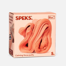 Load image into Gallery viewer, box with branding for Speks Blur Calming Focus Putty in orange
