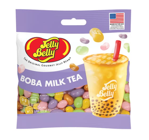 Boba Milk Tea Jelly Beans 3.5oz Grab & Go Bag