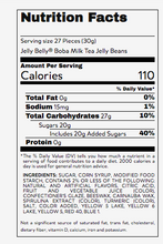 Load image into Gallery viewer, Boba Milk Tea Jelly Beans 3.5oz Grab &amp; Go Bag
