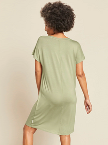 Boody Goodnight Night Dress - Sage