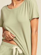 Boody Goodnight Sleep Tee - Sage - FINAL SALE