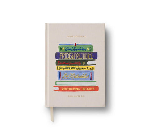 Rifle Paper Book Club Embroidered Book Journal
