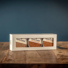 Load image into Gallery viewer, Bourbon Smoked Sugars Trio - Orange, Vanilla, Cinnamon
