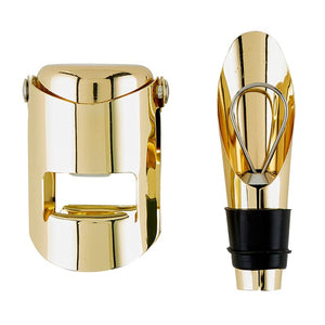 But First, Prosecco - Champagne Stopper + Pourer Book Box