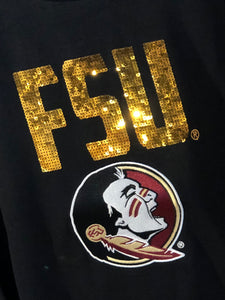 Florida State Seminoles Sweatshirt - Ladies Black