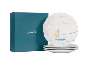 Juliska Seaside Country Estate Seaside Party Plate - Set/4 - FINAL SALE