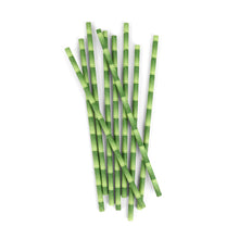 Load image into Gallery viewer, Paper Straws + Bamboo 144 Per Box
