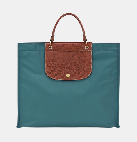 Longchamp Cabas Longchamp du Marché Top Handle Tote Bag in the color cedar 