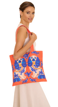 Load image into Gallery viewer, Powder Canvas Tote Bag - Splendid Spaniels
