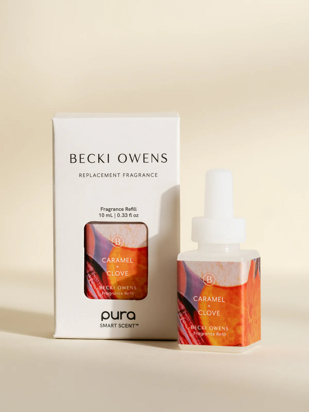 Caramel + Clove Becki Owens Pura Diffuser Refill (Smart Vial)