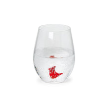 Load image into Gallery viewer, Cardinal Stemless Wine Glass
