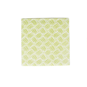Basketry Moss Green Paper Linen Napkins